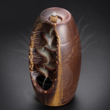 Support à encens céramique couleurs bois - Brown Anderson