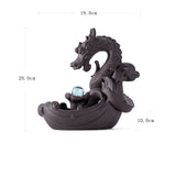 Support à encens dragon 20CM - Brown Anderson