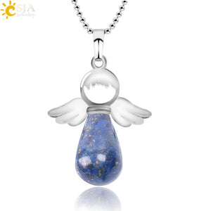 Collier ailes d'ange Lapis Lazuli - Brown Anderson